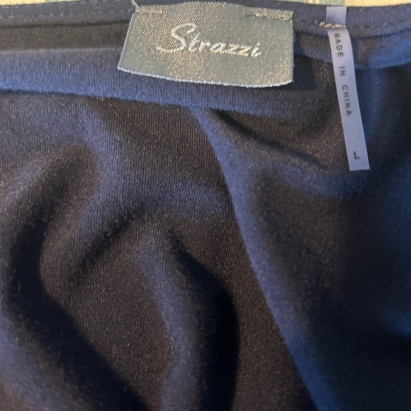 Strazzi Navy Knotted tank top - Size L - Picture 3 of 3